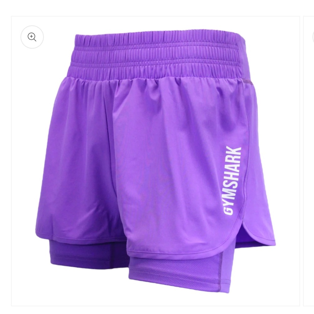 Gymshark Women's Purple Shorts